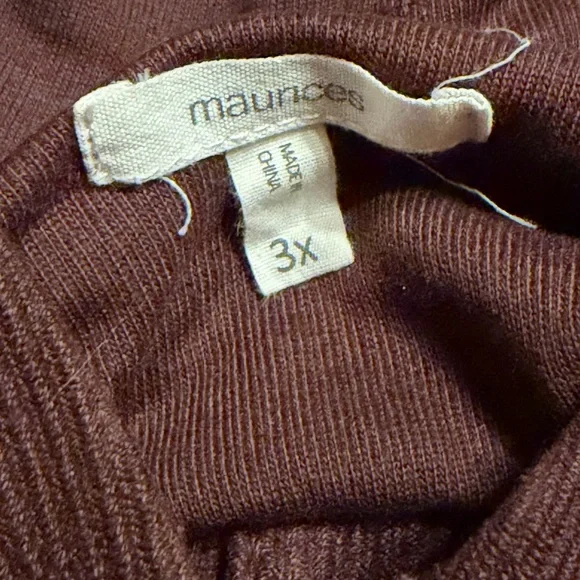 Maurices Burgundy Button-Up Hoodie - Picture 3 of 5